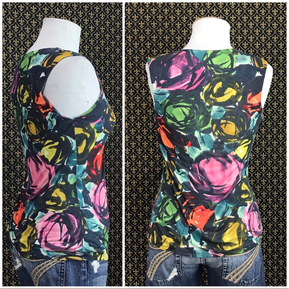 Anthro “Stained Glass Top” by Weston Wear - Picture 4 of 8